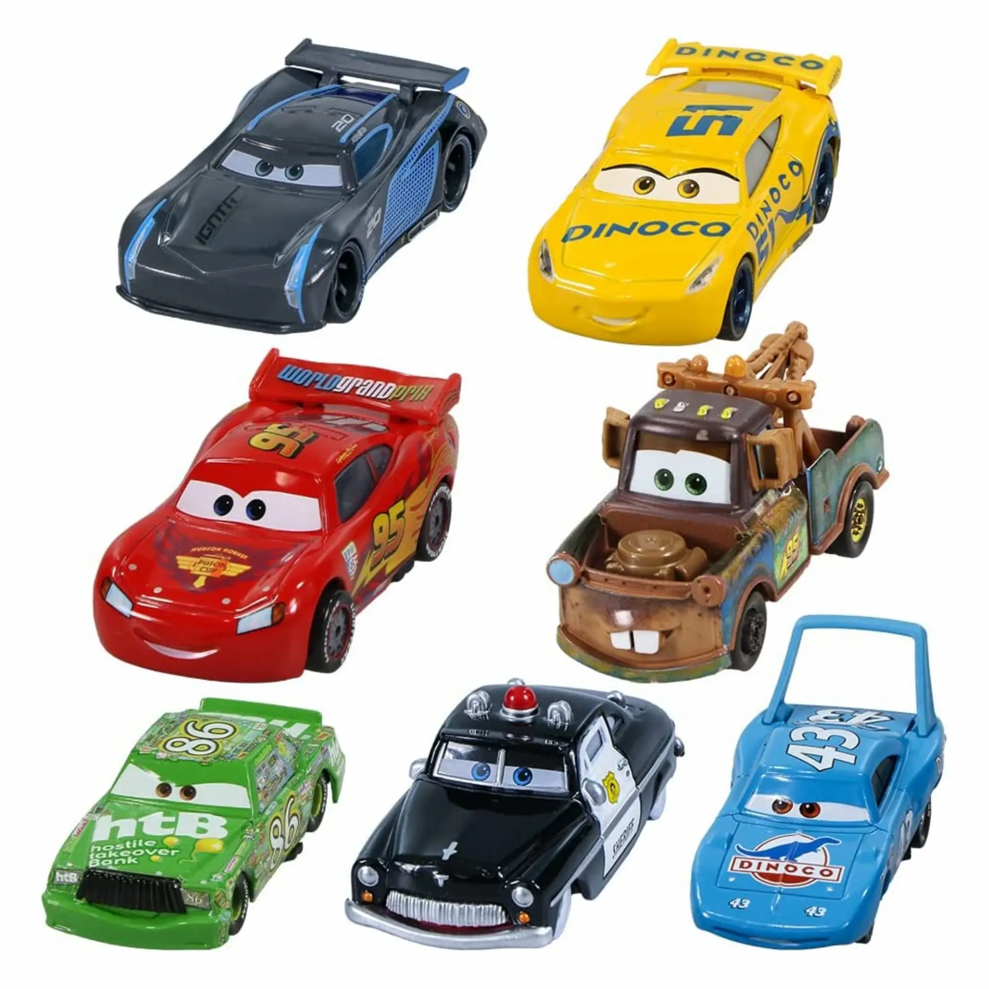Metal Die cast Movie Cars Toys Sets Diecast Toy Set for Kids Boys