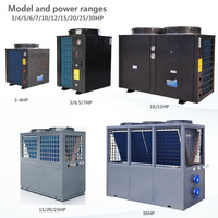 Chauffage Air 18kw Canada Source Dc Inverter Split Heatpump 10kw 20kw Tuv Home 16kw Water To Heater R32 Pompe à chaleur