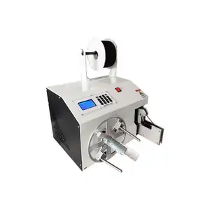 Venda quente Automatic Coiling Tying tie Winding Machine Wire Binding Machine para cabo de dados USB, cabos revestidos