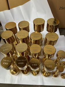 Sáng Tạo thể thao phòng tập thể dục thiết bị tập thể dục sức mạnh phòng tập thể dục sức mạnh nhà tập thể dục tạ đào tạo quả tạ Vàng 50kg quả tạ - Product Image 4