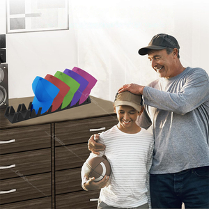 ที่แขวนหมวกสำหรับจัดเก็บในตู้เสื้อผ้าที่บ้าน ตกแต่งบ้าน ชั้นวางโชว์หมวกเบสบอลแบบพับได้ - Product Image 4