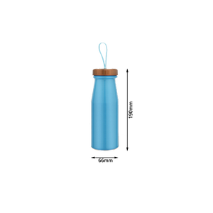 Sensi Promotion Mini Cola Shaped 550/350ML Aluminum Portable Sports Drink Water Bottles Plastic Lid