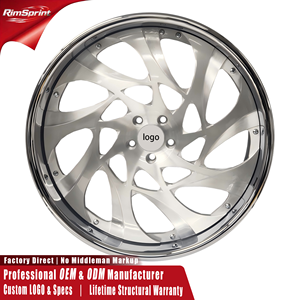 Jantes forgées Rucci Boulevards 2 pièces 3 pièces 18-32 pouces 5x120 5x127 6x139.7 pour Caprice Impala Charger Escalade Audi RS7 - Product Image 1