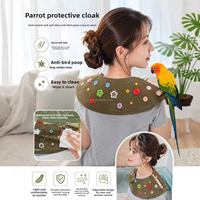 Protège-épaule pour perroquet anti-rayures et anti-morsures, châle d'entraînement léger pour oiseaux, couverture d'épaule pour interaction, accessoires pour animaux de compagnie
