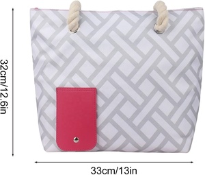 Bolsa de Vino Resistente para la Playa, con Cierre de Cremallera, a Prueba de Fugas, Aislada, con Asa, Compartimentos Ocultos, para Viajes, Restaurantes y Llevar tu Propio Vino - Product Image 5
