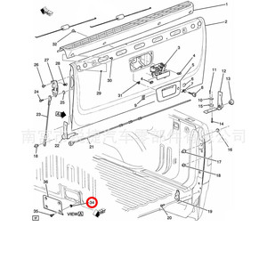 Écrou métallique noir/blanc en fer/acier pour support de plaque d'immatriculation avant Chevrolet Buick Cadillac Ford Honda Toyota – Idéal pour remplacement et réparation - Product Image 5