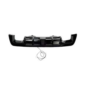 Diffuseur arrière et lèvre en ABS avec LED Noir brillant Kit carrosserie modifié pour BMW E60 - Product Image 1
