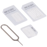 Micro Nano SIM Carte Adaptateur Kit de Connecteur Pour iPhone 6 7 plus 5 S Huawei P8 lite P9 Xiaomi Note 4 Pro 3S Mi5 sims titulaire