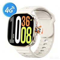 بطاقة SIM عالمية 4G مع شاشة AMOLED واسعة، ساعة ذكية M99 بسعة 3 + 32 جيجابايت، مكالمات فيديو، تتبع اللياقة والصحة للرجال والنساء، تصميم عصري.