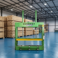 Prensa Hidráulica en Frío para Materiales Compuestos, Ahorra Trabajo, Fabrica Puertas de Madera y Paneles de Madera Multicapa