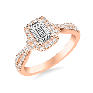 Anillo de compromiso vintage con doble halo de diamantes marquise, tallo pavé completo, oro blanco de 14K, joyería para mujer, certificado IGI VVS D - Product Image 3