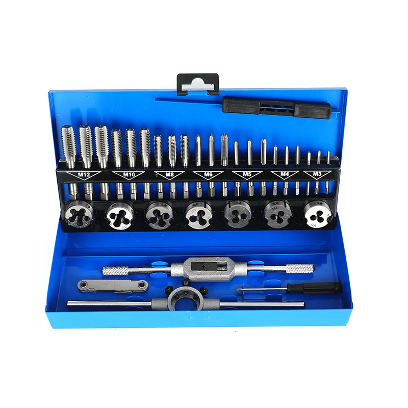 Srunv GOODKING 32 pcs High quality professional tap and die set in portable blue box