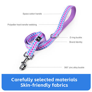 Correa de perro de verano de mar mejorada de Kingspeed, correa de mascota con estampado multicolor, correa de cachorro de tres tamaños - Product Image 3