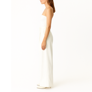 Fabricants de vêtements en gros Femmes Loisirs Dames <span class=keywords><strong>Pantalon</strong></span> à jambes larges Formelle Pleine Longueur Taille Haute <span class=keywords><strong>Pantalon</strong></span> Plissé - Product Image 2