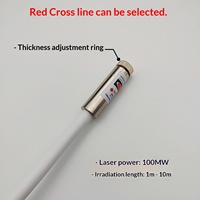 Lumière de positionnement pour machine à coudre, laser rouge 100mW, guide de coupe ligne croisée et ligne droite, fabriqué au Guangdong, pour tables de découpe