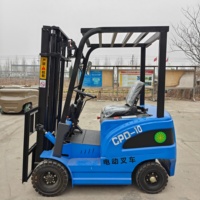 Chariot élévateur industriel de 1 tonne de qualité supérieure pour la manutention de l'acier, du bois et des blocs de béton