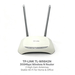 Router Inalámbrico TP-Link 842N <span class=keywords><strong>841N</strong></span> FTTH Usado, Versión en Inglés, 300Mbps, 1 Puerto LAN + 4 Puertos WAN, Repetidor WISP, Punto de Acceso - Product Image 3