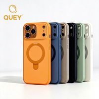 Nouvelle coque de téléphone magnétique de luxe Li Huang 2-en-1, découpes précises, 6 couleurs, PC+TPU, antichoc, pour 17 Pro Max, vente en gros