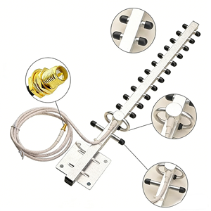 เสาอากาศ Yagi ทิศทางกลางแจ้งเครื่องขยายสัญญาณดิจิตอลไร้สายมือถือรับสัญญาณวิทยุแอพลิเคชันรับส่งสัญญาณเสาอากาศพร้อม N SMA - Product Image 3