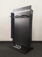 Stand de battes de baseball en métal, promotion de magasin de gros et de détail, présentoirs pour magasins