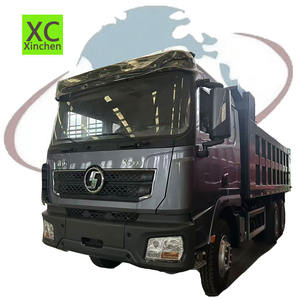 Camion benne minier Howo Sino Truck Shackman 6x4 10 pneus 375 CV d'occasion 35 tonnes 25 m³ avec pompe et moteur hydrauliques - Product Image 1