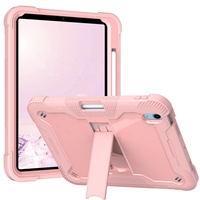 WOWCASE ağır koruyucu darbeye dayanıklı Tablet Ipad kılıfı 10.9 inç 2022 10th nesil sağlam hibrid zırh Tablet kılıf