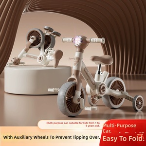 Vélo pour enfants <span class=keywords><strong>3</strong></span>-en-1 en plastique, tricycle élégant, <span class=keywords><strong>draisienne</strong></span> pour les tout-petits âgés de 1 à <span class=keywords><strong>3</strong></span> ans, directement de l'usine - Product Image 1