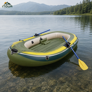<span class=keywords><strong>Kayak</strong></span> Inflable para 2 Personas, Resistente, de PVC, Plegable, para Pesca, Recreación, Deportes Acuáticos, Venta Directa de Fábrica - Product Image 3