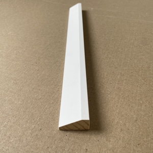 Embellecedor de esquina de moldura decorativa de pino imprimado para aplicaciones de hoteles y hospitales - Product Image 3