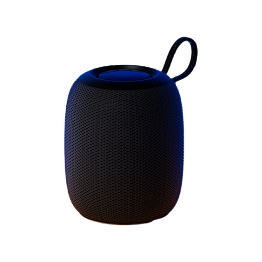 New Factory Waterproof IPX7 Mini Portable BT Wireless Round TF Speaker RGB LED Lighting for PC Phone and Outdoor Activities