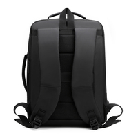 Sac à dos noir personnalisé de haute qualité mallette sac d'ordinateur étanche avec fonctions antivol fermeture à glissière pour ordinateur portable de voyage