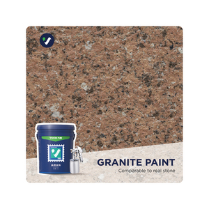 Pintura con textura de piedra de granito, pintura líquida para exteriores, pintura acrílica texturizada, directo de fábrica, con aspecto de piedra - Product Image 2