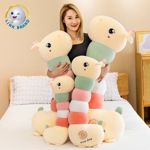 Mềm Phim Hoạt Hình Alpaca Thiết Kế Dài <span class=keywords><strong>Worm</strong></span> Sang Trọng Gối Mềm Alpaca Hình Thú Nhồi Bông <span class=keywords><strong>Worm</strong></span> Đồ Chơi Cho Trẻ Em - Product Image 4