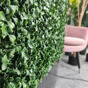 ألواح سياج طبيعي مستطيلي مخصص ، زارع تحوط ، شاشة خصوصية جدارية خضراء مع عجلات ، سعر بيع OEM - Product Image 6