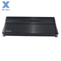 RMS 300Watts * 4 Amplificateur monobloc classe D haut de gamme 110 largeur PCB 4 canaux Audio de voiture avec égaliseurs de qualité sonore Crossovers
