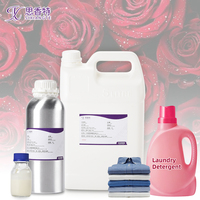Huile parfumée en vrac à la rose rouge turque pour produits de lessive domestiques, parfum durable pour tissus, matière première pour détergent