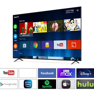 Factory Wholesale 32-85 Inch HD LED Television Home Use <b>Flat</b> Screen Normal Digital <b>TV</b> Support Custom Logo - Product Image 4