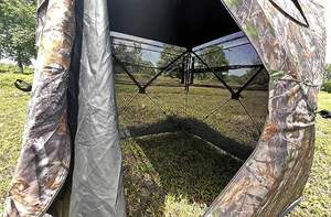 عرض رائع في الهواء الطلق يطفو على السطح 2-3 شخص التمويه الصيد الأرض العمياء درجة رؤية من خلال اطلاق النار <span class=keywords><strong>Bowhunting</strong></span> خيمة - Product Image 4