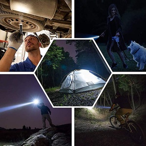 Torcia LED WUBEN TO40R Ricaricabile USB, Corpo in Lega di Alluminio, Grado di Protezione IP68, 1200LM, Portata Massima 220m, per Campeggio - Product Image 6