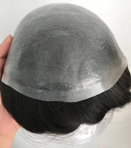 <span class=keywords><strong>Peluca</strong></span> de <span class=keywords><strong>hombre</strong></span> de 0,02mm y 0,04mm, prótesis capilar, <span class=keywords><strong>peluca</strong></span> Natural, peluquín de piel súper delgada y plana, parche para el cabello <span class=keywords><strong>Real</strong></span> para hombres, India - Product Image 1