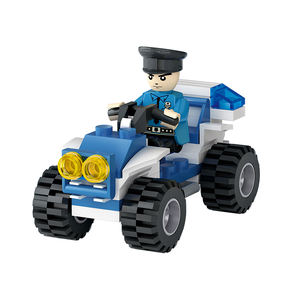 Série City 857 pièces Police avec Petites Figurines Modèle Éducatif Blocs de Construction Briques pour Jouets Enfants - Product Image 4