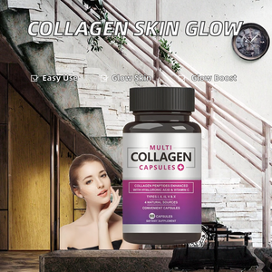 Capsules de collagène multi-vitamines, acide hyaluronique, vitamine C, peptides de collagène naturels pour la beauté des femmes, complément de collagène. - Product Image 3