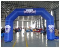 Arche de course gonflable de 3 à 10 m à vendre, arche publicitaire personnalisée pour l'extérieur, ligne de départ et d'arrivée pour marathon et cyclisme