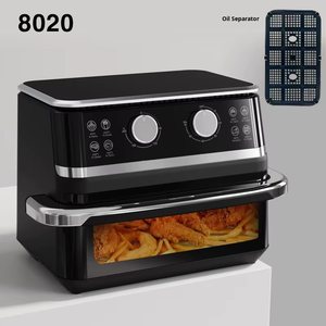 <span class=keywords><strong>Friteuse</strong></span> Électrique Intelligente Commerciale et Portable 1400W à Vente en Gros, <span class=keywords><strong>Friteuse</strong></span> à Air Numérique Sans <span class=keywords><strong>Huile</strong></span>, Panier de 8L <span class=keywords><strong>pour</strong></span> Usage Domestique - Product Image 2