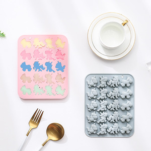 Moules à gâteau en silicone à thème licorne, de qualité alimentaire, réutilisables, mignons, en silicone magnétique, pour chocolat, bonbons et glaces, DIY - Product Image 2