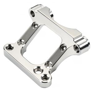 Composants de carter moteur automobile CNC, usinage de précision en aluminium, production fiable de pièces de système moteur - Product Image 1