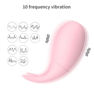 Women's Rechargeable Waterproof Small Whale 10-Frequency Quiet Wearable <b>Vibration</b> Stick Masturbator Sex Toy - Product Image 4