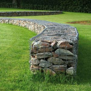 <strong>Steel</strong> <strong>Gabion</strong> Wire Basket &amp; Welded Mesh Retaining Wall Cage-Galvanized Stone <strong>Gabion</strong> Box Fence - Product Image 4