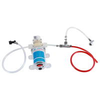 Pompe de Fermentation Secondaire 70W DC12V pour Bière, Pompe de Circulation de Bière Carbonatée, Dispositif d'Aération en Ligne pour Miel, Jus et Fabrication de Bière