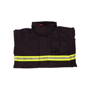 Combinaison de pompier <span class=keywords><strong>Solas</strong></span> MED EC EN 469 Nomex bleu marine avec veste et pantalon, catégorie 3, style divisé - Product Image 6